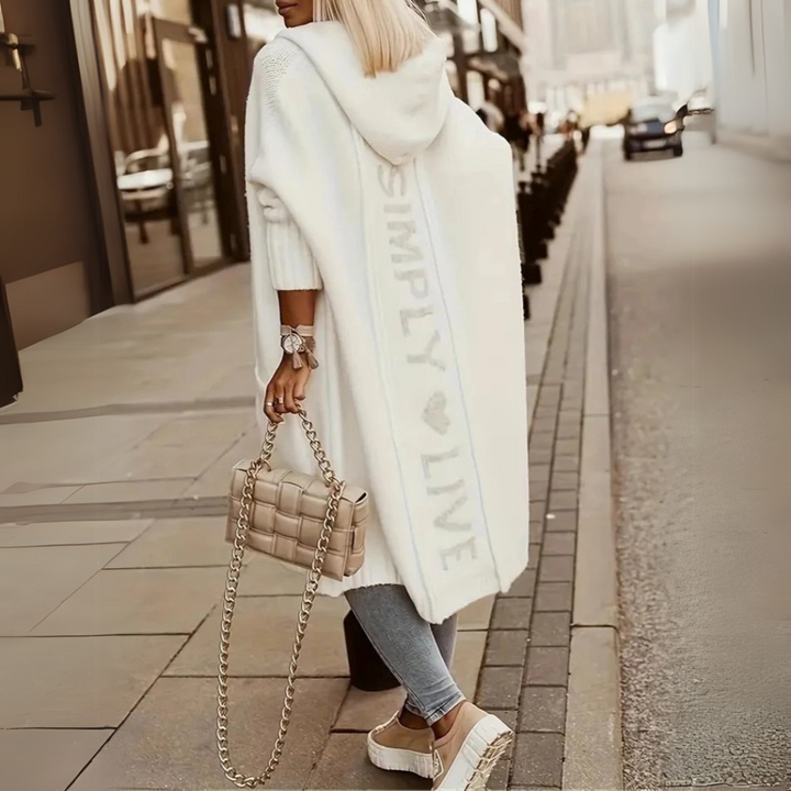 CozyChic Hooded Fall-Winter Cardigan