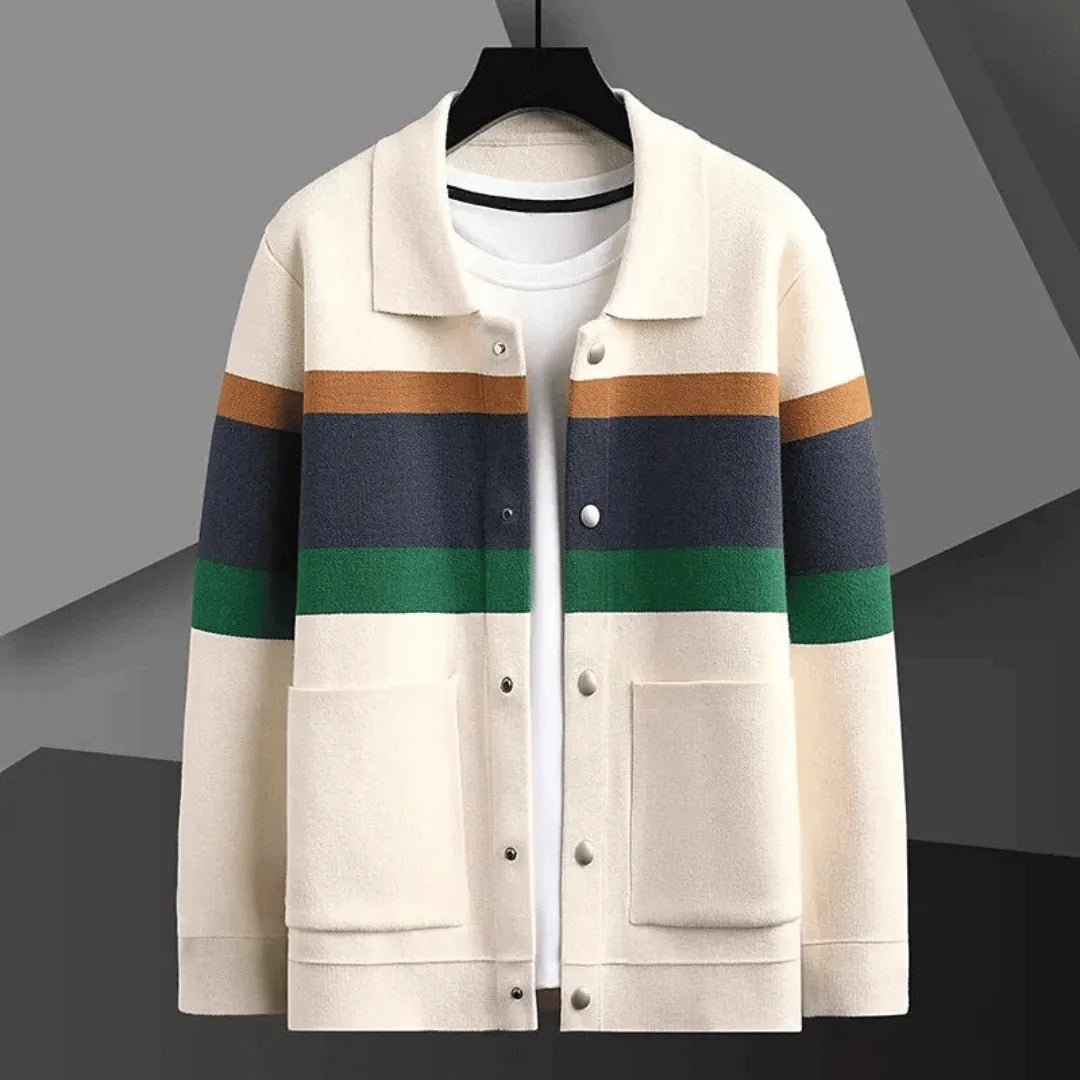 Andrei Gatti Jacquard Knitted Cardigan