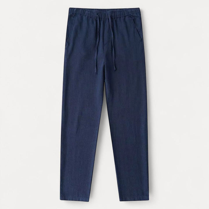 Harrison Drawstring Linen Pants