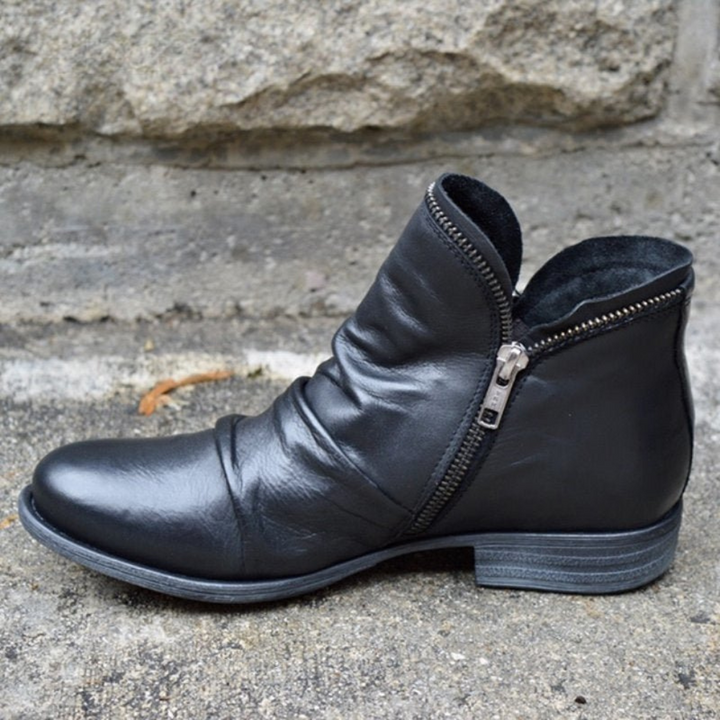 Maren™ | Zip-Up Ankle Boots