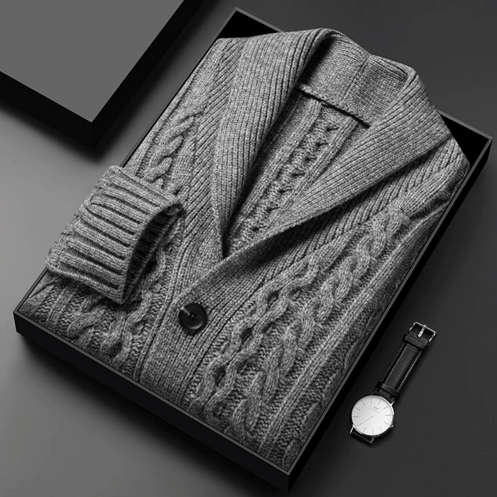 Marcus Reverie Jacquard Knit Cardigan