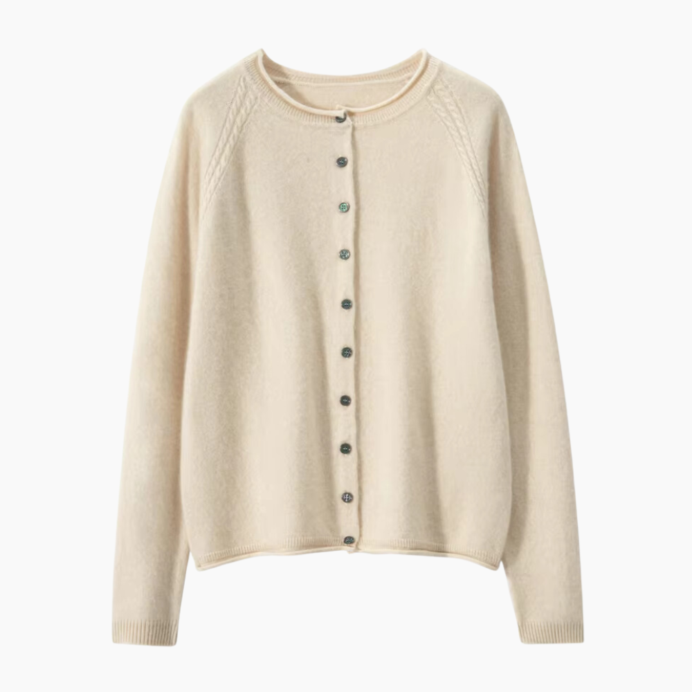 Dahlia Knitted Cashmere Cardigan