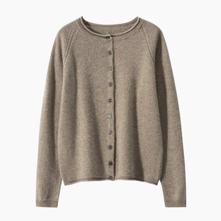 Dahlia Knitted Cashmere Cardigan