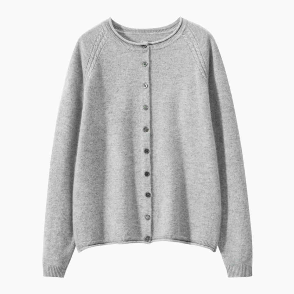 Dahlia Knitted Cashmere Cardigan