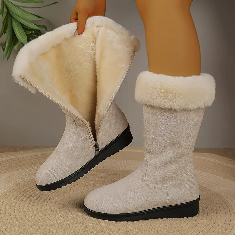 Women’s warm long everyday boots
