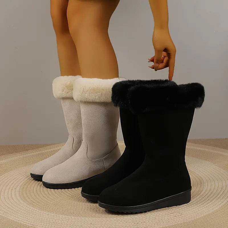 Women’s warm long everyday boots