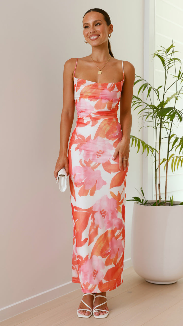 Molly | Elegant Floral Maxi
