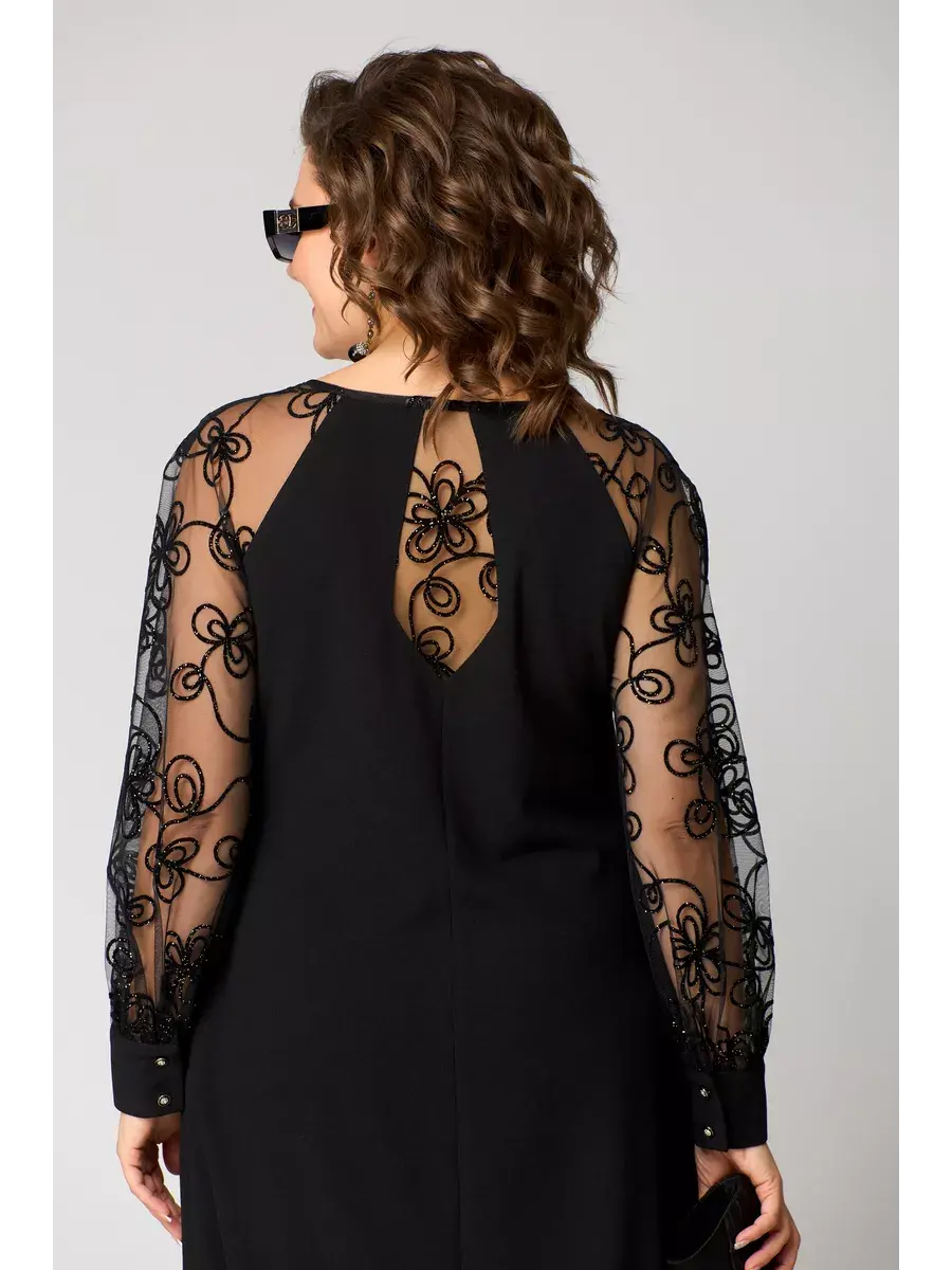 Elegant Black Lace Dress