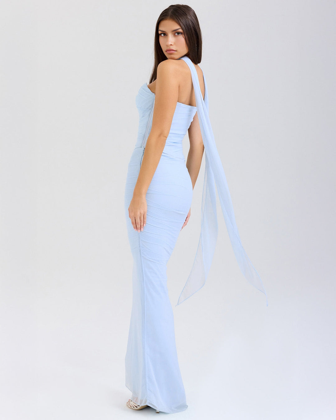 Clara | Elegant Draped Evening Dress