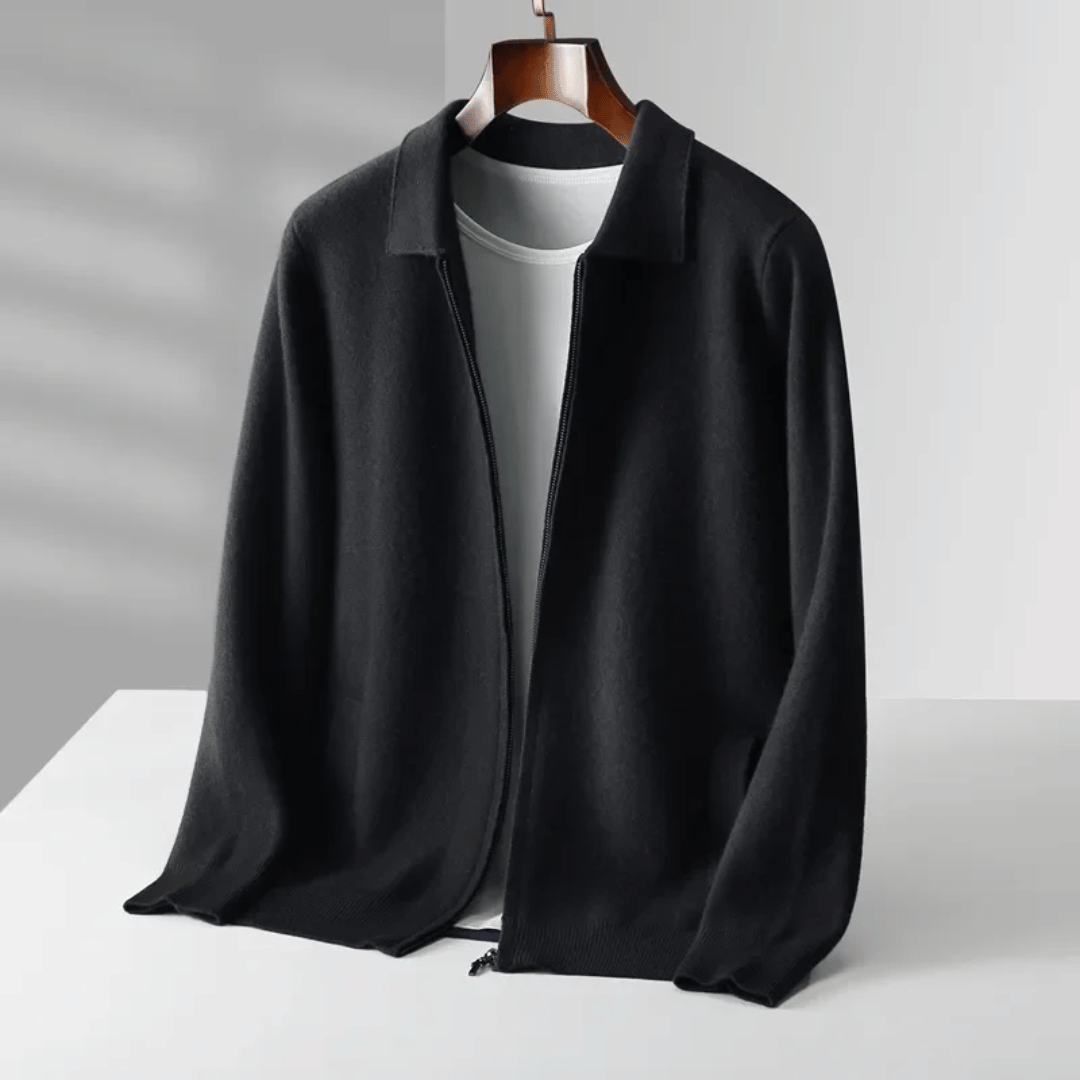 Emiliano Wool Knit Cardigan