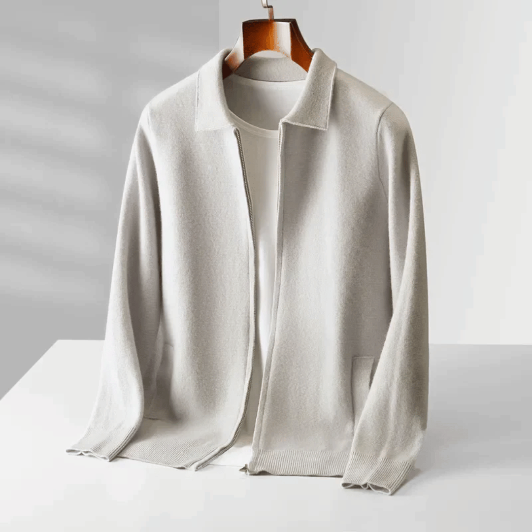Emiliano Wool Knit Cardigan