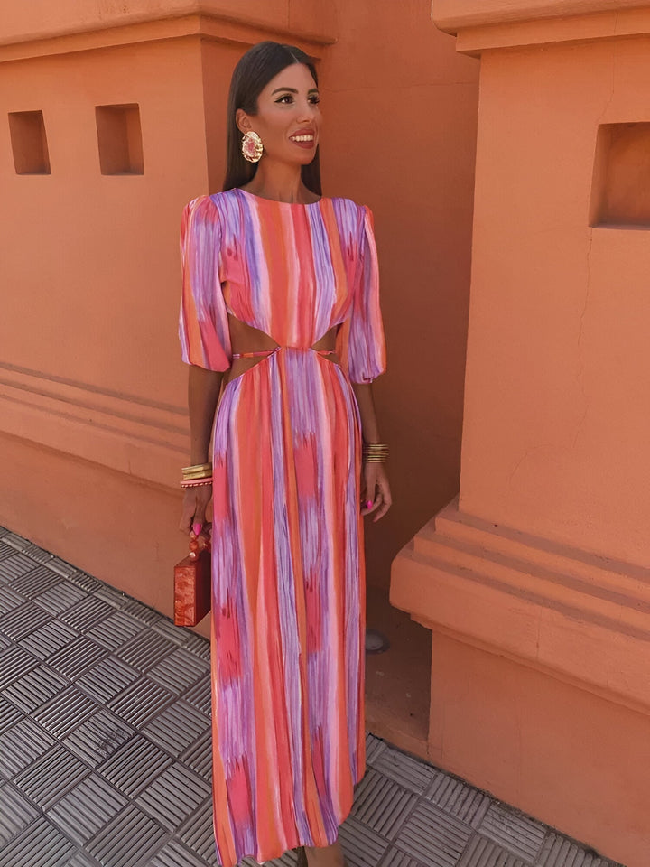 Clara | Elegant Open Back Dress