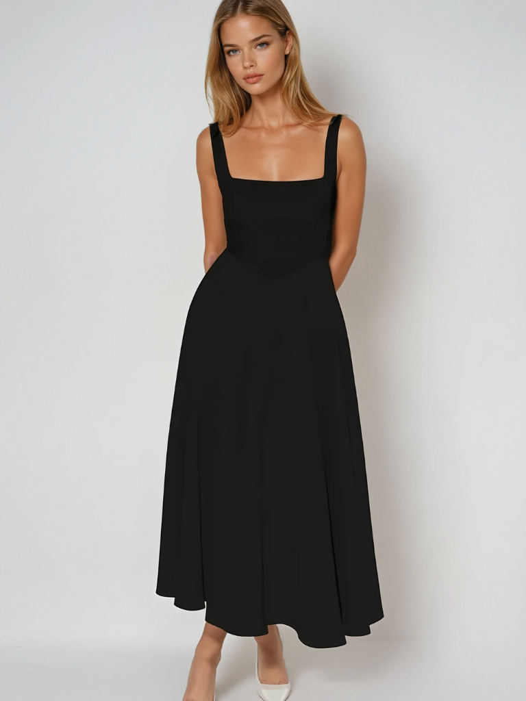 Megan | Elegant Midi Dress