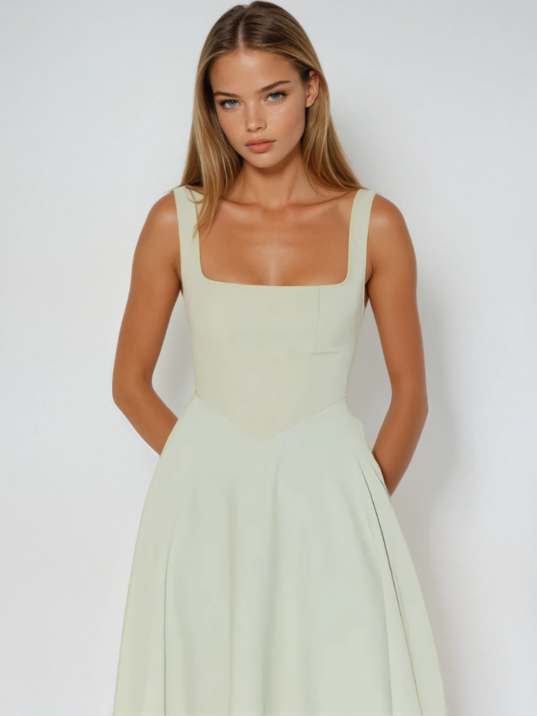 Megan | Elegant Midi Dress