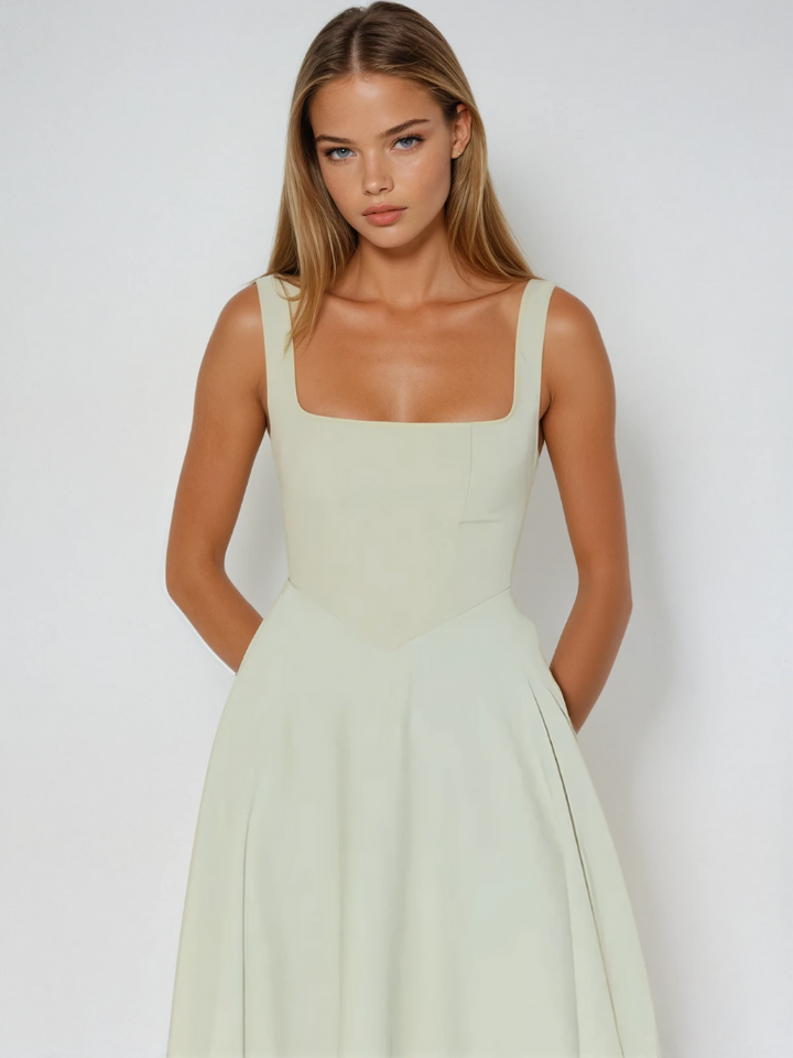 Megan | Elegant Midi Dress
