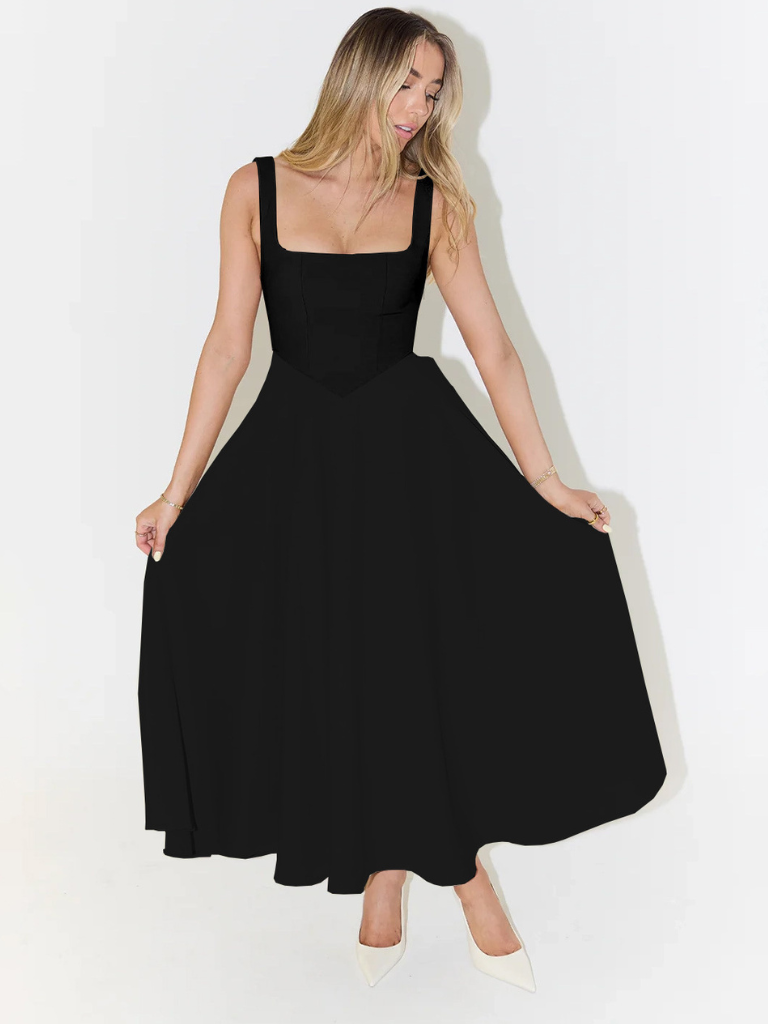Megan | Elegant Midi Dress