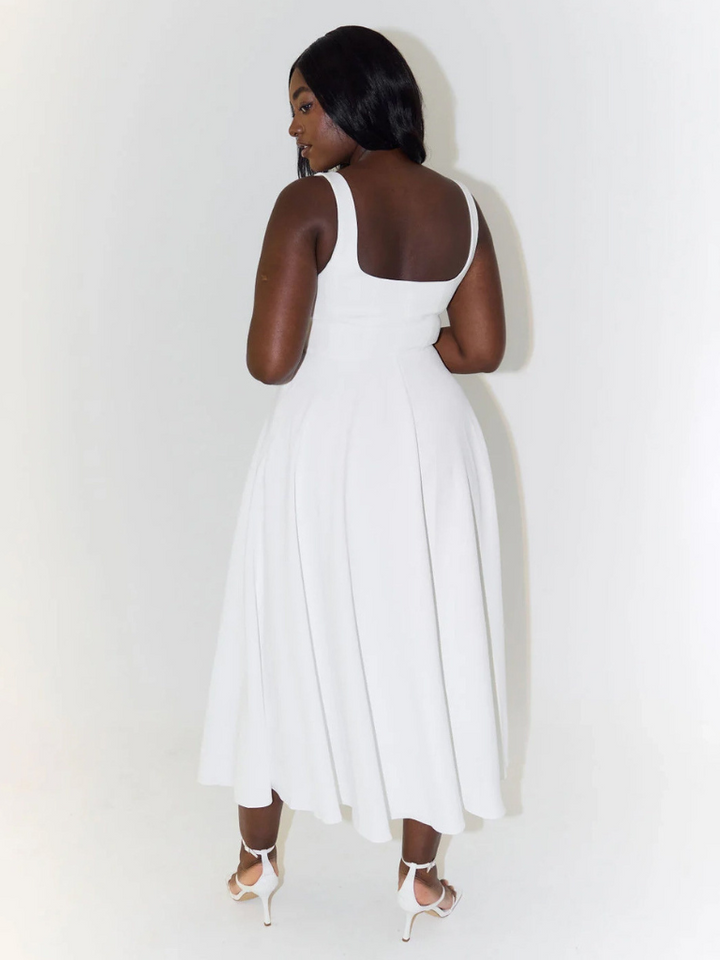 Megan | Elegant Midi Dress