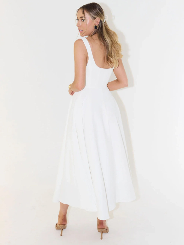 Megan | Elegant Midi Dress