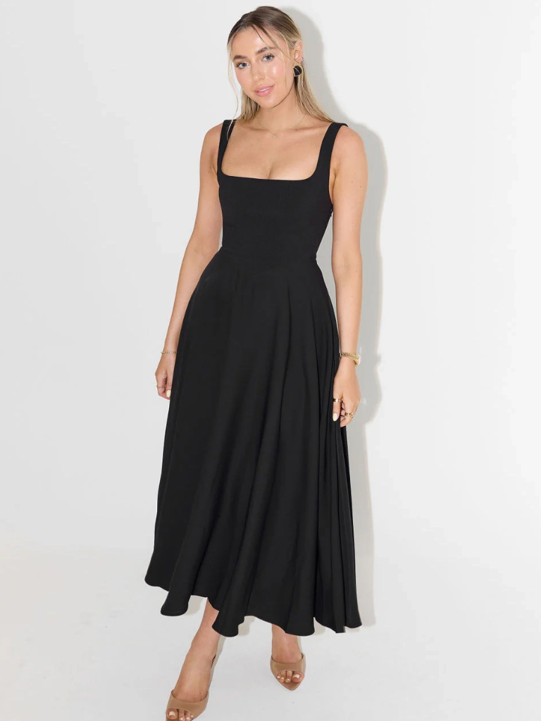 Megan | Elegant Midi Dress
