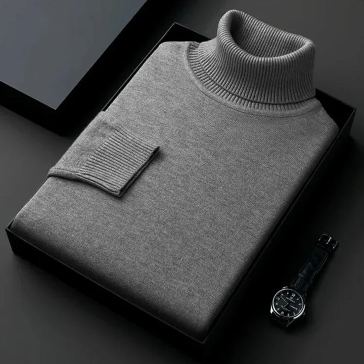 Aldrich London™ | Luxe Merino Turtleneck for Men