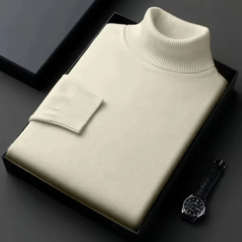 Aldrich London™ | Luxe Merino Turtleneck for Men